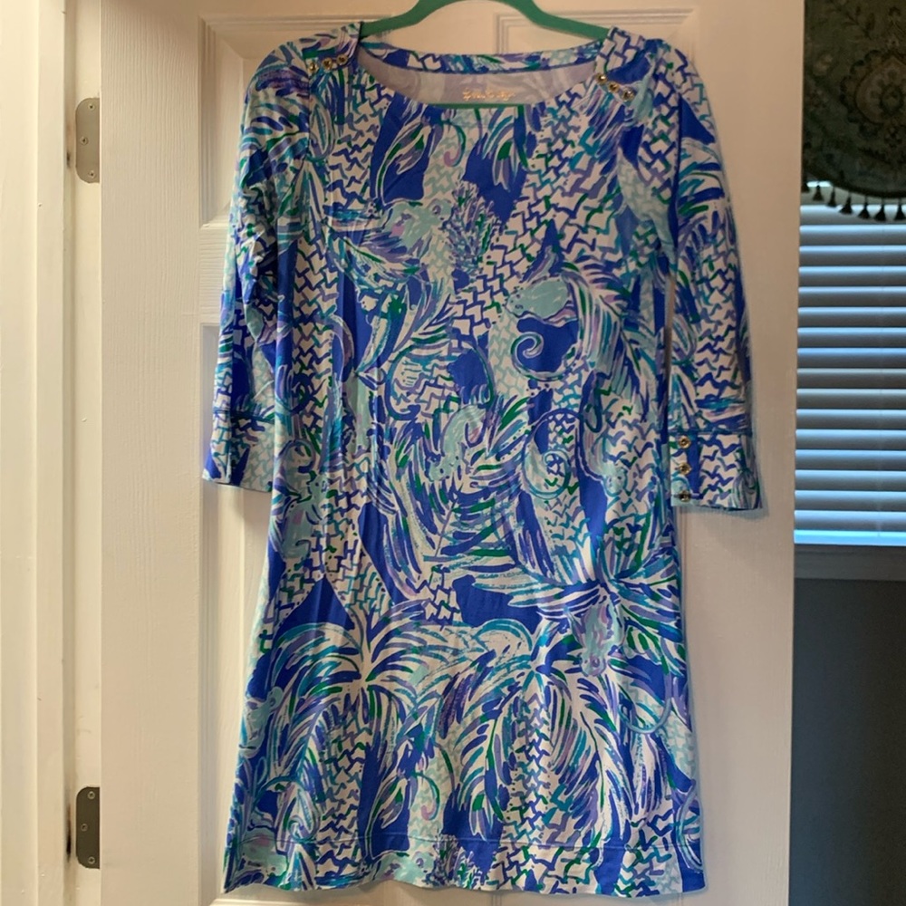 Lilly Pulitzer 3/4 sleeve dress